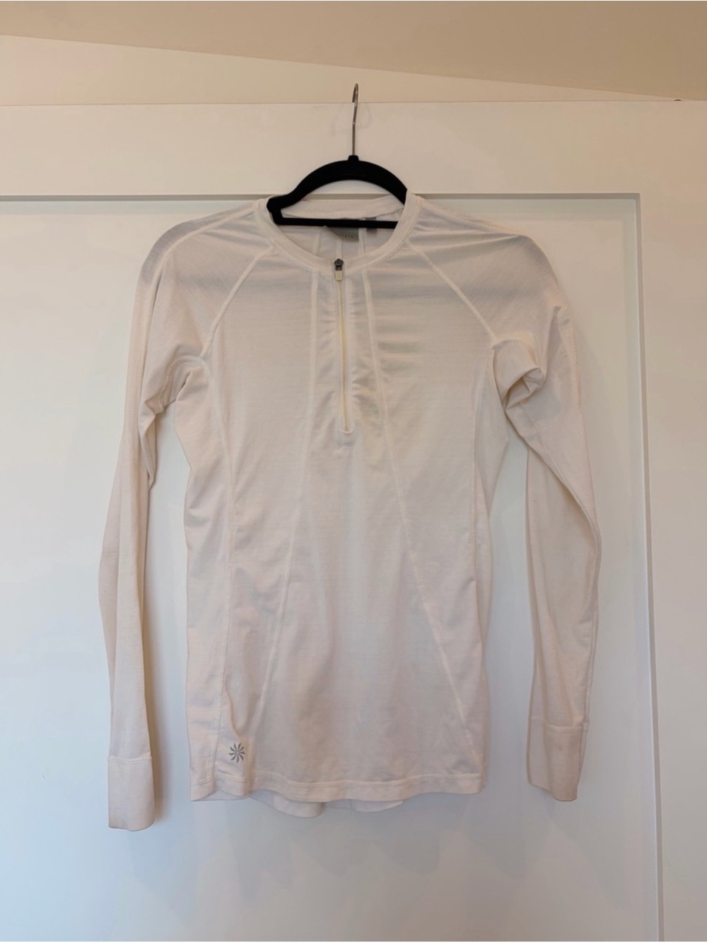 Athleta Long-Sleeve Half-Zip Active Top
